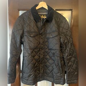 EUC Barbour Men's Black Quilted Jacket